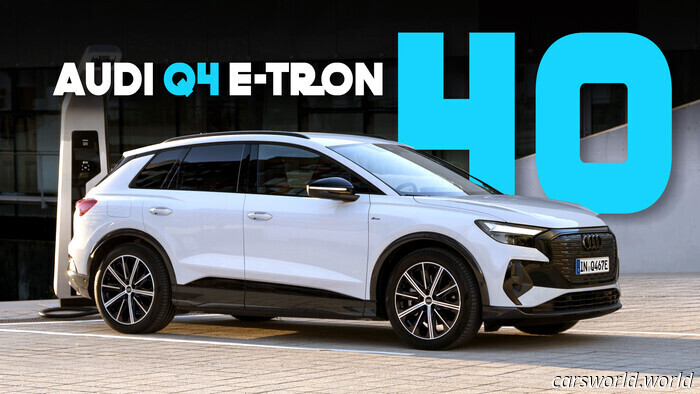 Audi Q4 E-Tron получил новую отделку начального уровня, которая обещает пройти дистанцию | Carscoops